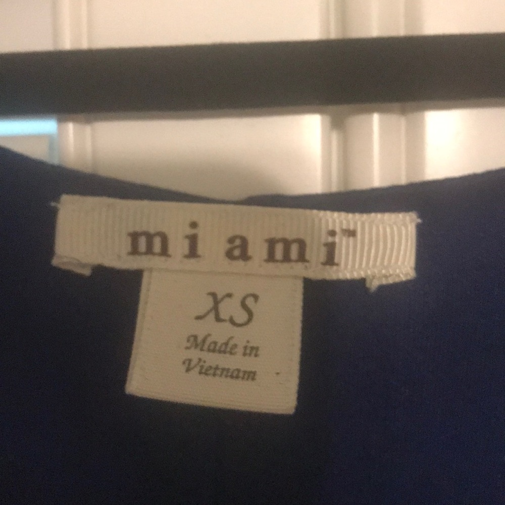 Navy floral dress from miami by francesca’s - Picture 3 of 3